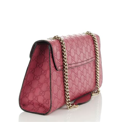 gucci guccissima bag pink|gucci emily guccissima shoulder bag.